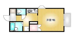 ドミールⅡ【201号室】の間取り