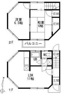 テラスハウスM’sの間取り
