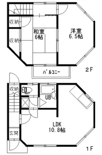 テラスハウスM’sの間取り