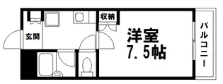 エメローズ千田【3階】の間取り