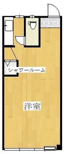 ラスカビル(杉本)【2-2号室】の間取り