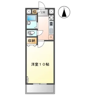大石ビル【3階】の間取り
