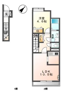 ドリームソフィア【2階】の間取り