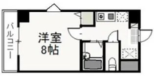 パラッツォ・ミキ【307号室】の間取り