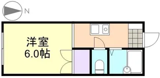 ピッコラ カーサ【204号室】の間取り
