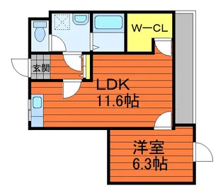 NKビル【2階】の間取り