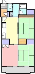 岩藤マンション【2階】の間取り