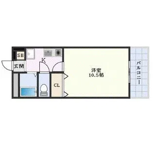 F-city倉敷【2階】の間取り