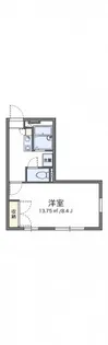 レオパレスヴィラニシオカ【1階】の間取り