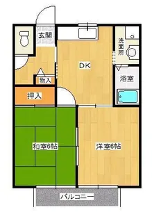 ロイヤルセフィラ【103号室】の間取り