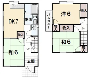 佐藤貸住宅の間取り