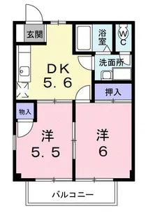 エトワール【1階】の間取り