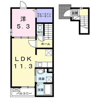 OURCITY丸亀Ⅲ【2階】の間取り