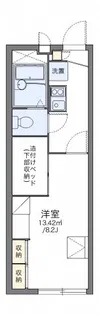 レオパレス漣 2【1階】の間取り