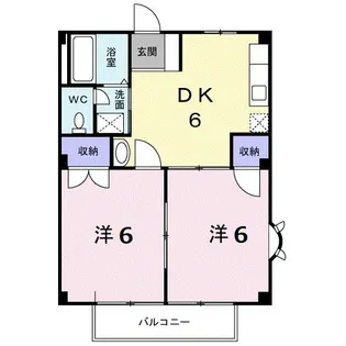 レグルスA【2階】の間取り