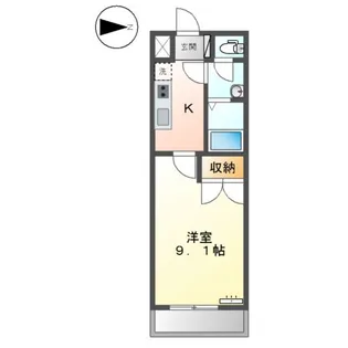 Bell Flora【2階】の間取り