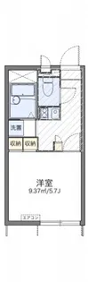 レオパレス椿【1階】の間取り