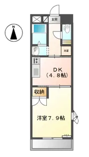 フェアリー西市【3階】の間取り