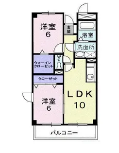 サントピア【3階】の間取り
