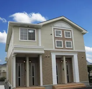 岡山県倉敷市玉島爪崎【アパート】の外観