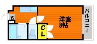 アイボリーハイツC棟【2階】の間取り