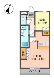 プロニティーMABI 2【2階】の間取り