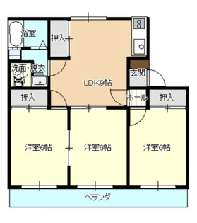 グランメリー【1階】の間取り