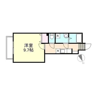 オルトシア【103号室】の間取り
