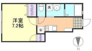 CASA WEST【1階】の間取り