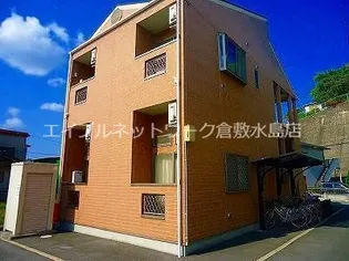 玉島長尾ハイツ B棟【1階】の外観