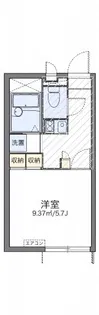 レオパレス椿【1階】の間取り