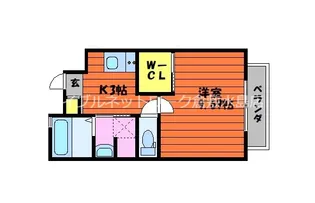 monolith(モノリス)【1階】の間取り