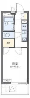 レオパレスゆう【1階】の間取り