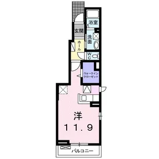 フェリーチェN Ⅰ【1階】の間取り