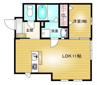 PURA VIDA【2階】の間取り