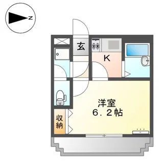 グランチェスタ【1階】の間取り
