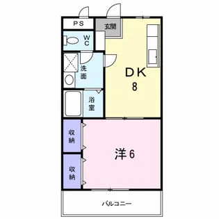 カンパーニュ塩上 Ⅰ【3階】の間取り