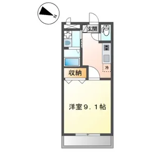 ショコラ【2階】の間取り