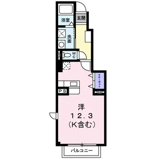 チアフルホームA【1階】の間取り