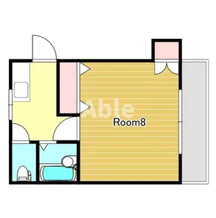 遠山ハイツⅢ【301号室】の間取り