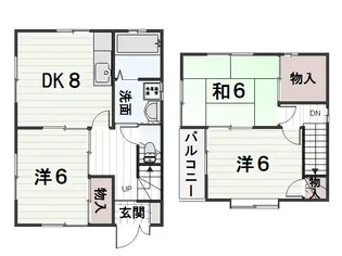 エーデルハイム新湯野の間取り