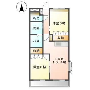 ルミナス コート【1階】の間取り