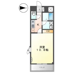 セイフティ・パレK Ⅱ番館【1階】の間取り
