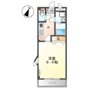 グローリアスII番館【2階】の間取り