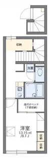 レオパレスアンタレス【2階】の間取り
