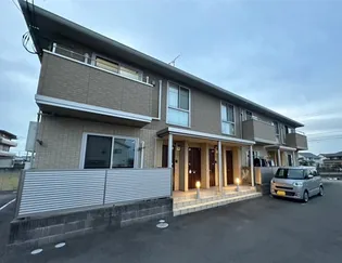 ルーラル タウン A棟【1階】の外観