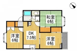 フラリッシュ片島【1階】の間取り
