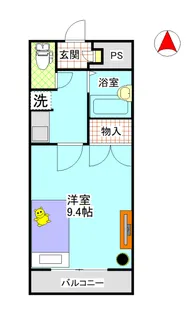 コンフォール【4階】の間取り