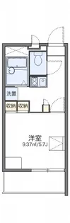 レオパレスエレガンスK【3階】の間取り