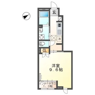 ドリームヒルズ【103号室】の間取り